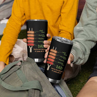 Grill Dad Tumbler Cup You're The Rarest of Them All BBQ Father