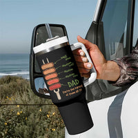Grill Dad Tumbler With Handle You're The Rarest of Them All BBQ Father