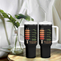 Grill Dad Tumbler With Handle You're The Rarest of Them All BBQ Father