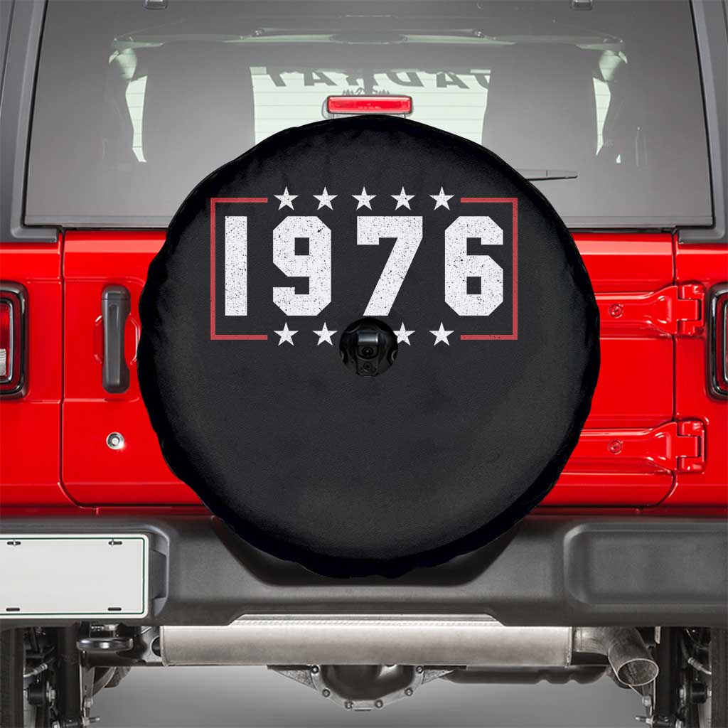 50th Birthday Spare Tire Cover Vintage 1976 50 Years Old Birthday Stars And Stripes