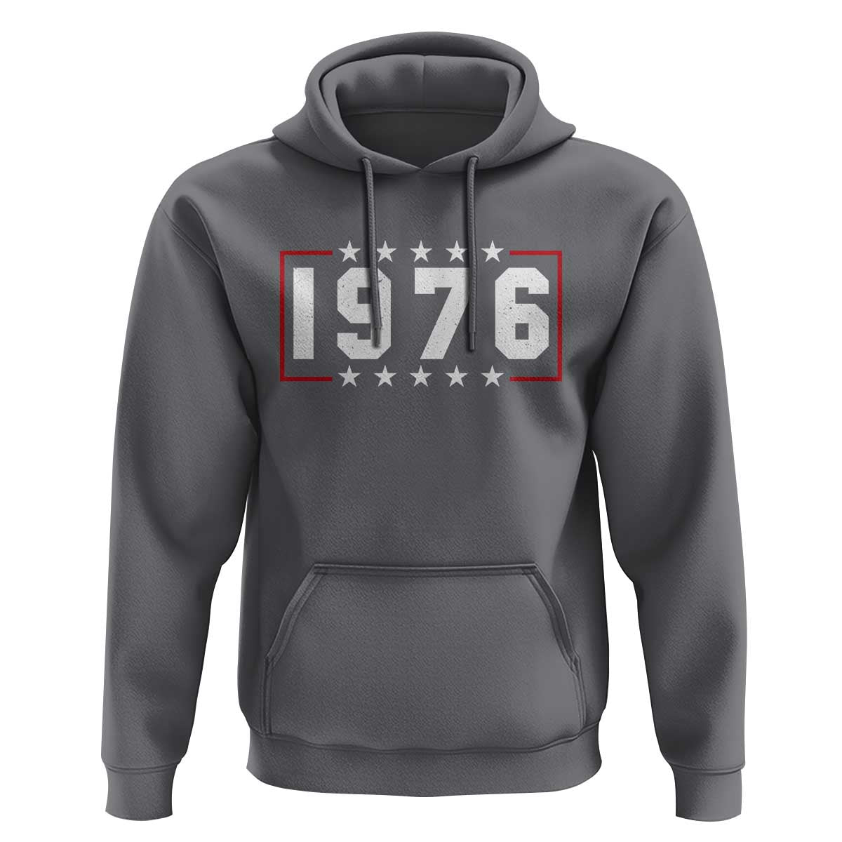 50th Birthday Hoodie Vintage 1976 50 Years Old Birthday Stars And Stripes