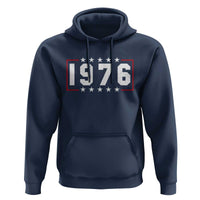 50th Birthday Hoodie Vintage 1976 50 Years Old Birthday Stars And Stripes