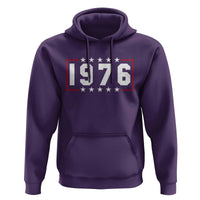 50th Birthday Hoodie Vintage 1976 50 Years Old Birthday Stars And Stripes