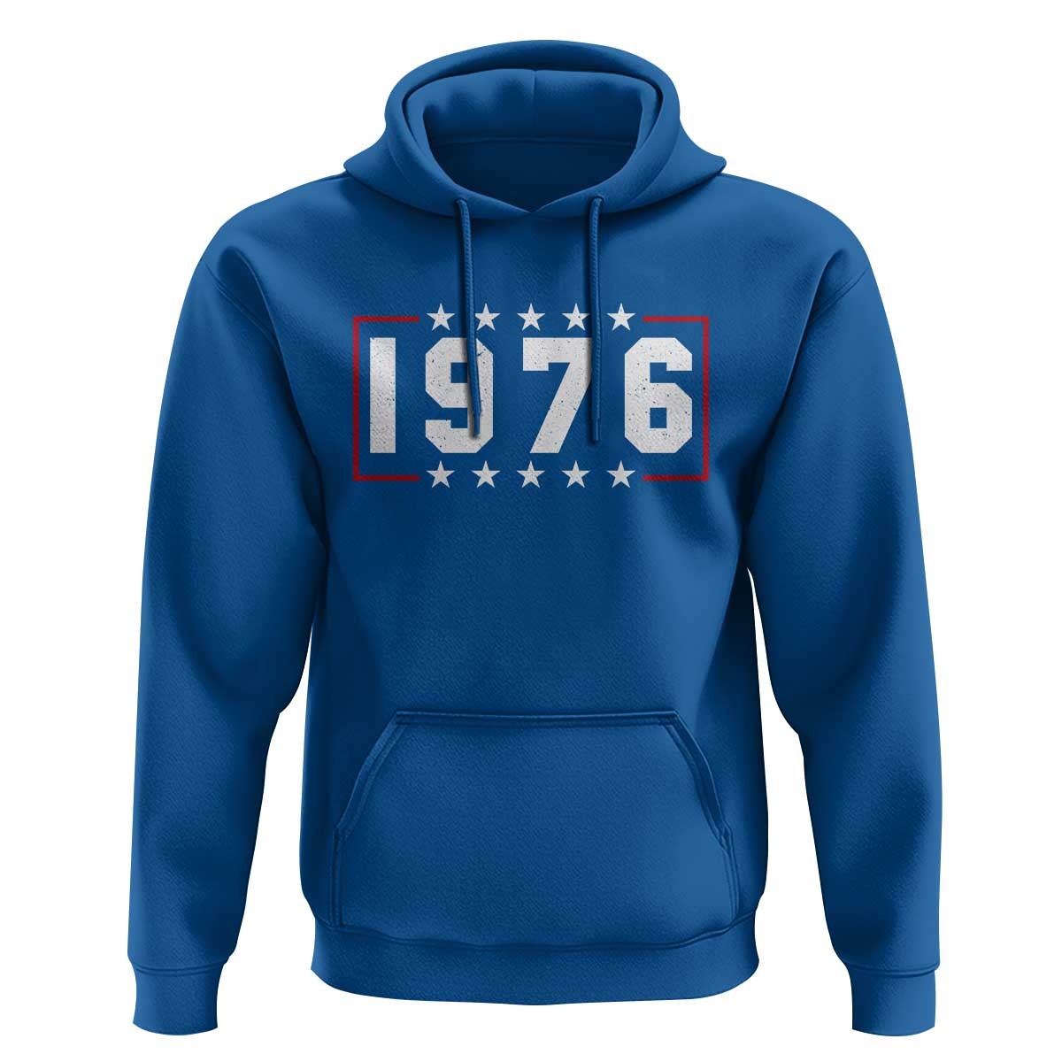 50th Birthday Hoodie Vintage 1976 50 Years Old Birthday Stars And Stripes