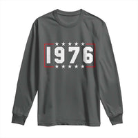 50th Birthday Long Sleeve Shirt Vintage 1976 50 Years Old Birthday Stars And Stripes