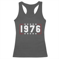 50th Birthday Racerback Tank Top Vintage 1976 50 Years Old Birthday Stars And Stripes