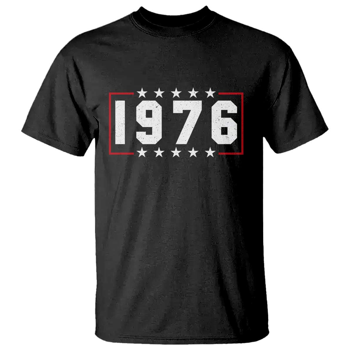 50th Birthday T Shirt Vintage 1976 50 Years Old Birthday Stars And Stripes