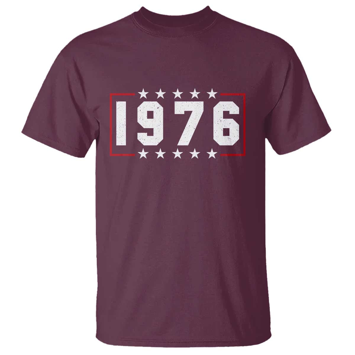 50th Birthday T Shirt Vintage 1976 50 Years Old Birthday Stars And Stripes
