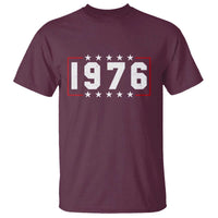 50th Birthday T Shirt Vintage 1976 50 Years Old Birthday Stars And Stripes