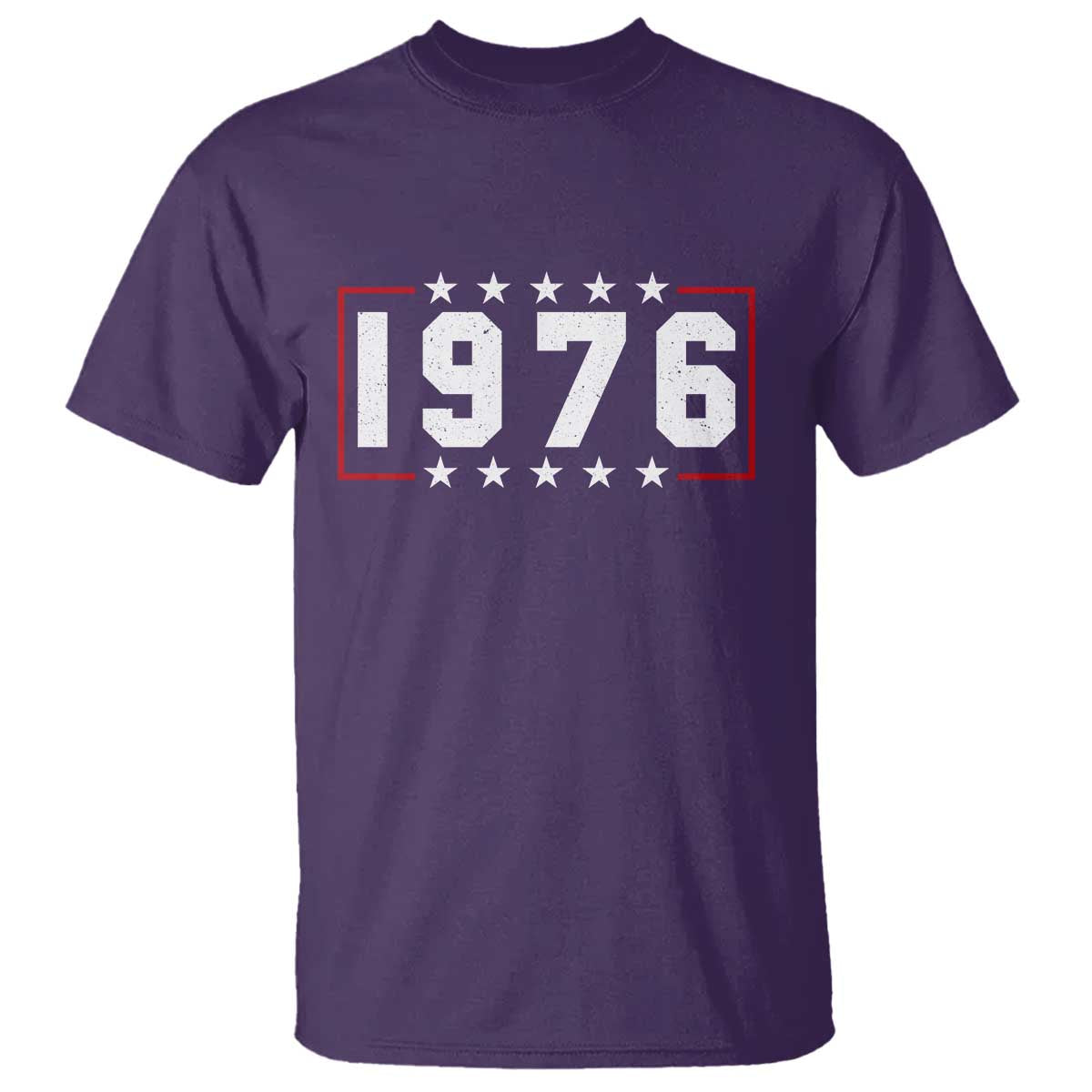 50th Birthday T Shirt Vintage 1976 50 Years Old Birthday Stars And Stripes