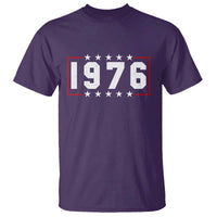 50th Birthday T Shirt Vintage 1976 50 Years Old Birthday Stars And Stripes