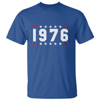 50th Birthday T Shirt Vintage 1976 50 Years Old Birthday Stars And Stripes