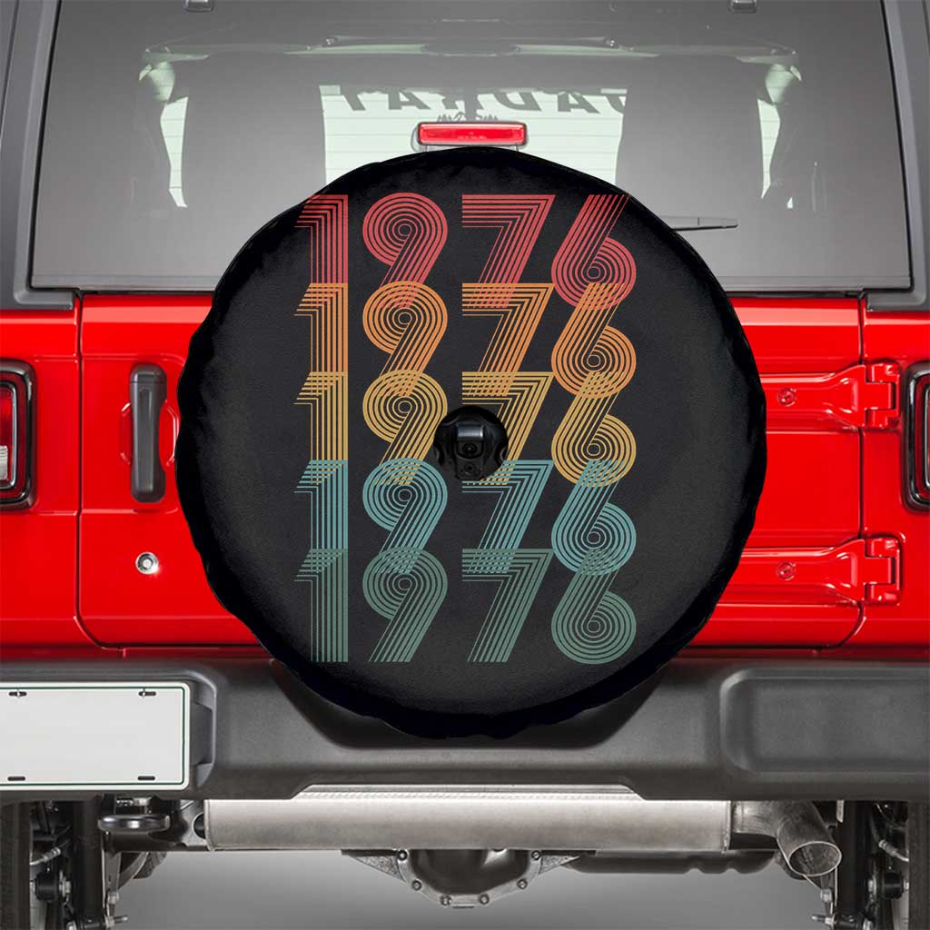50th Birthday Spare Tire Cover Vintage 1976 Retro 50 Years Old Birthday