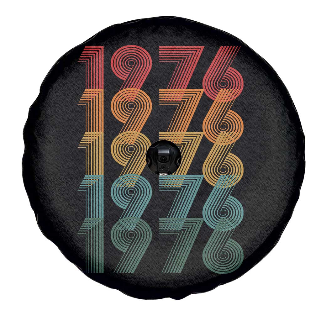 50th Birthday Spare Tire Cover Vintage 1976 Retro 50 Years Old Birthday