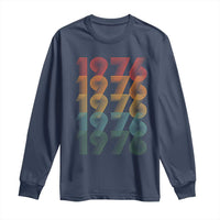 50th Birthday Long Sleeve Shirt Vintage 1976 Retro 50 Years Old Birthday