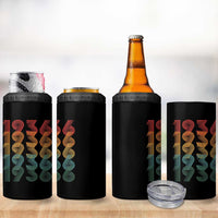 90th Birthday 4 in 1 Can Cooler Tumbler Vintage 1936 Retro 90 Years Old Birthday