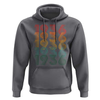 90th Birthday Hoodie Vintage 1936 Retro 90 Years Old Birthday