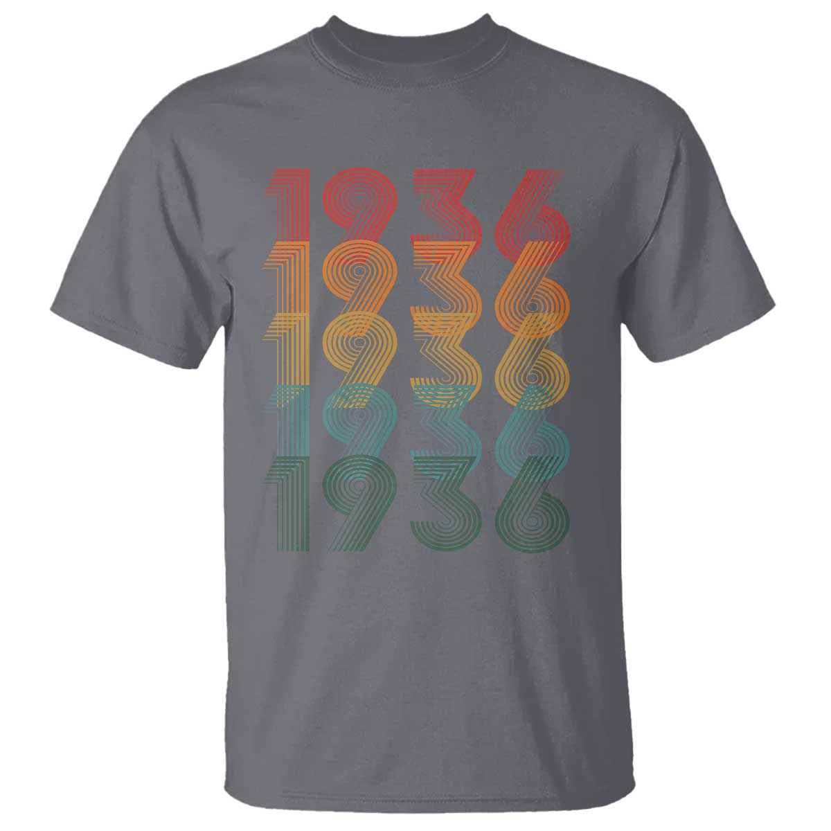 90th Birthday T Shirt Vintage 1936 Retro 90 Years Old Birthday