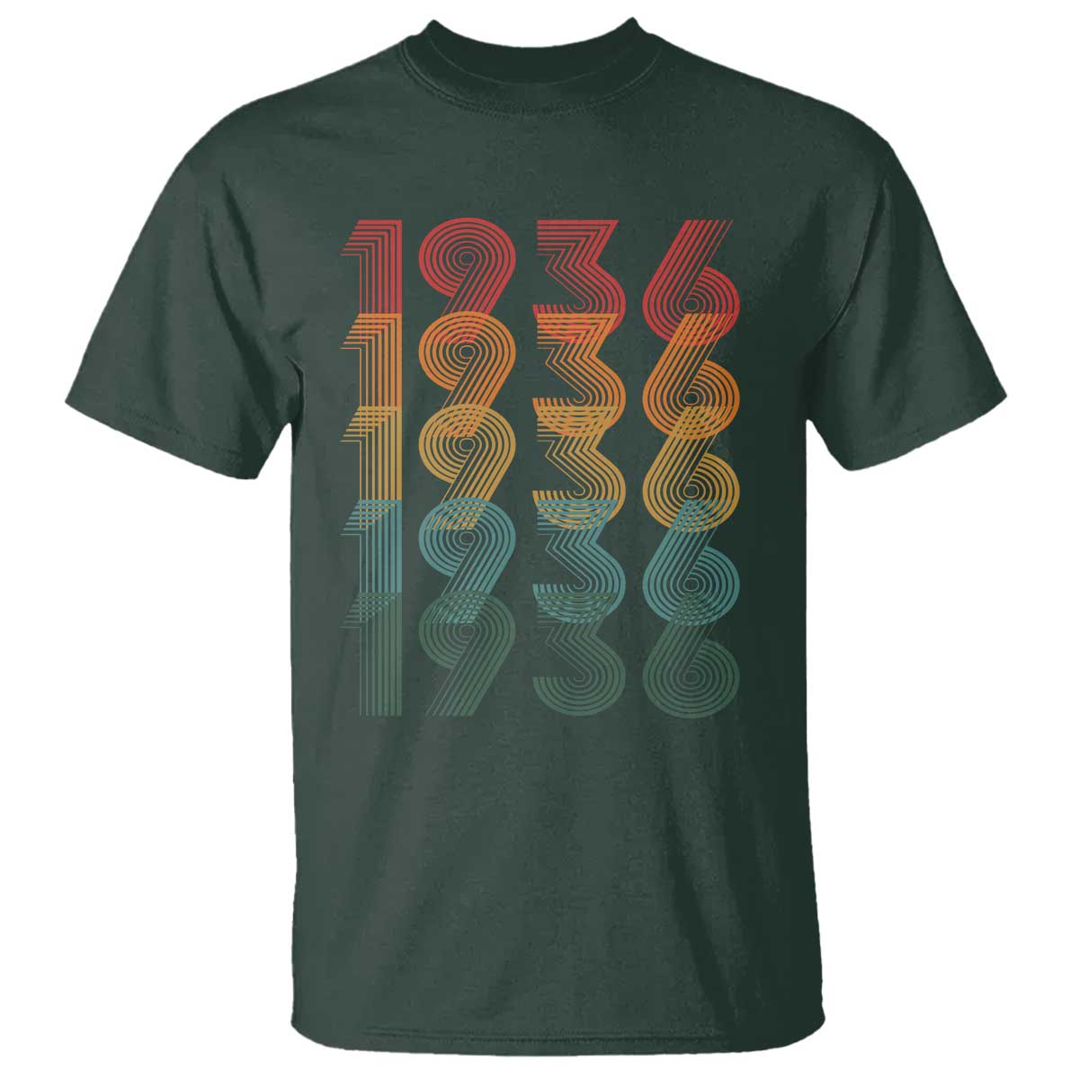 90th Birthday T Shirt Vintage 1936 Retro 90 Years Old Birthday