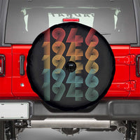 80th Birthday Spare Tire Cover Vintage 1946 Retro 80 Years Old Birthday