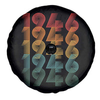 80th Birthday Spare Tire Cover Vintage 1946 Retro 80 Years Old Birthday