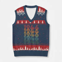 80th Birthday V-Neck Knit Sweater Vest Vintage 1946 Retro 80 Years Old Birthday