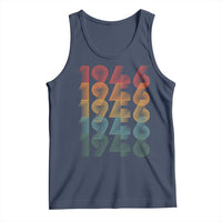 80th Birthday Tank Top Vintage 1946 Retro 80 Years Old Birthday