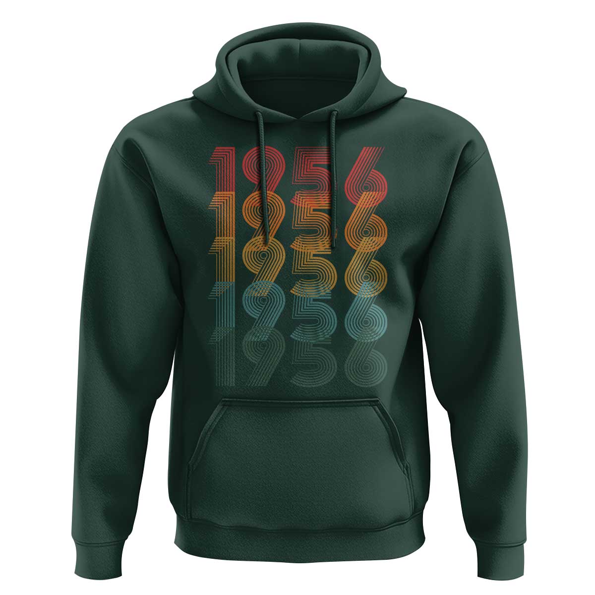 70th Birthday Hoodie Vintage 1956 Retro 70 Years Old Birthday