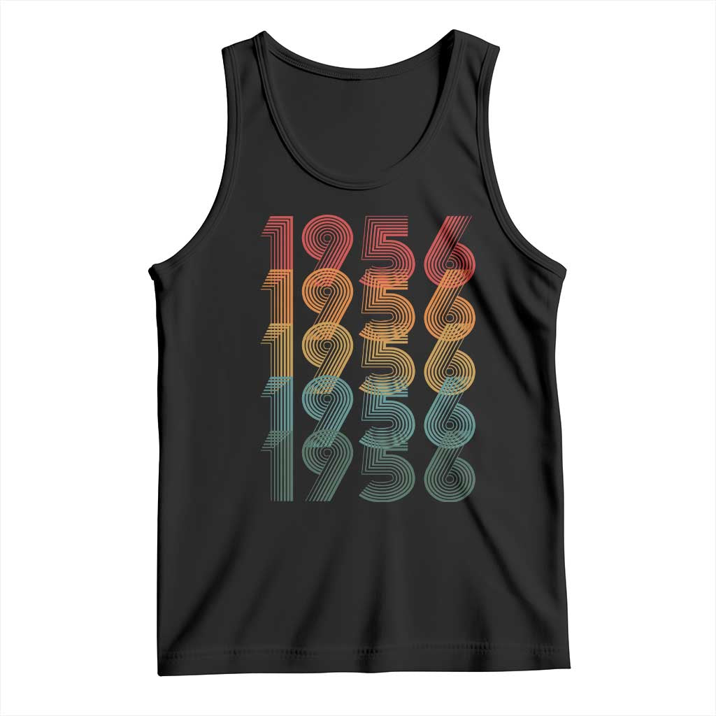 70th Birthday Tank Top Vintage 1956 Retro 70 Years Old Birthday
