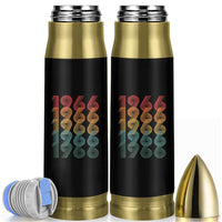 60th Birthday Bullet Tumbler Vintage 1966 Retro 60 Years Old Birthday