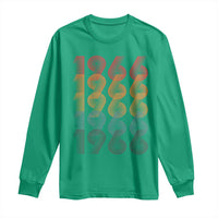 60th Birthday Long Sleeve Shirt Vintage 1966 Retro 60 Years Old Birthday