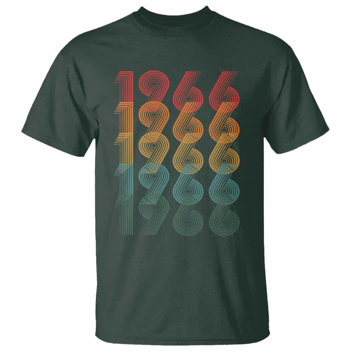 60th Birthday T Shirt Vintage 1966 Retro 60 Years Old Birthday
