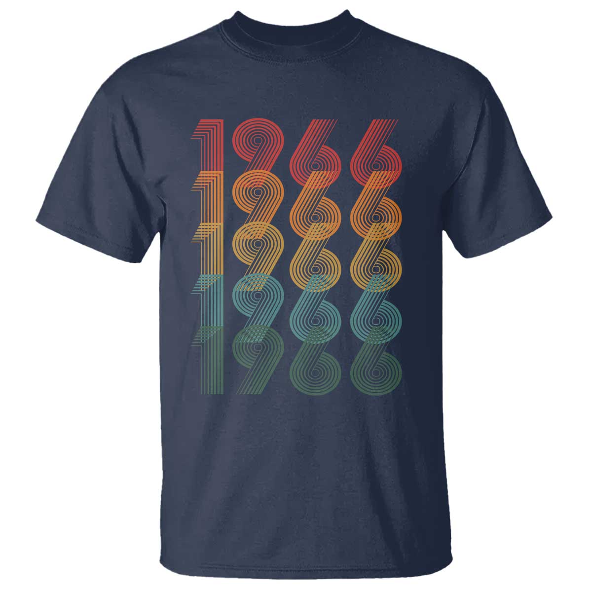 60th Birthday T Shirt Vintage 1966 Retro 60 Years Old Birthday