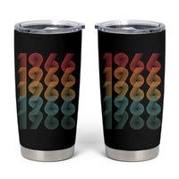 60th Birthday Tumbler Cup Vintage 1966 Retro 60 Years Old Birthday