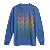 30th Birthday Long Sleeve Shirt Vintage 1996 Retro 30 Years Old Birthday