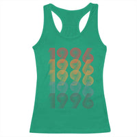 30th Birthday Racerback Tank Top Vintage 1996 Retro 30 Years Old Birthday