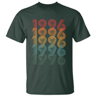 30th Birthday T Shirt Vintage 1996 Retro 30 Years Old Birthday