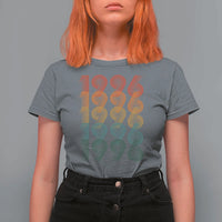 30th Birthday T Shirt For Women Vintage 1996 Retro 30 Years Old Birthday