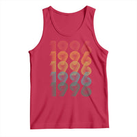 30th Birthday Tank Top Vintage 1996 Retro 30 Years Old Birthday
