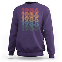 40th Birthday Sweatshirt Vintage 1986 Retro 40 Years Old Birthday