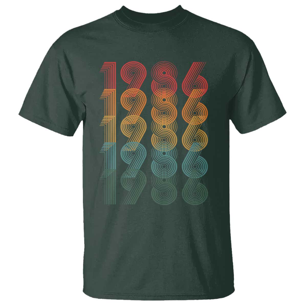 40th Birthday T Shirt Vintage 1986 Retro 40 Years Old Birthday