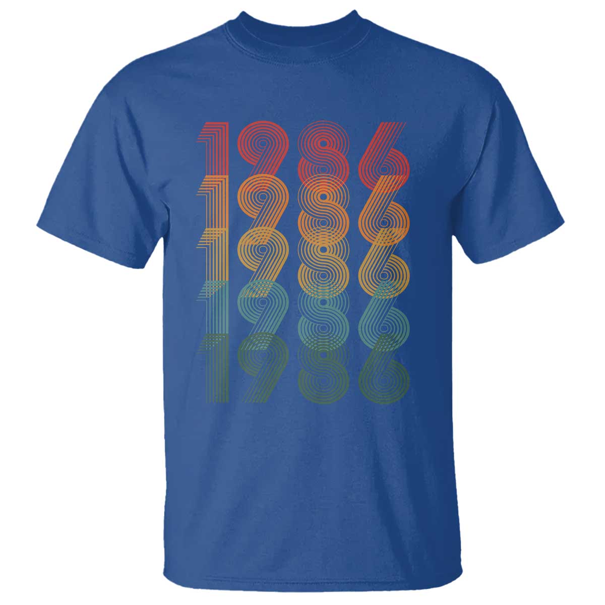 40th Birthday T Shirt Vintage 1986 Retro 40 Years Old Birthday
