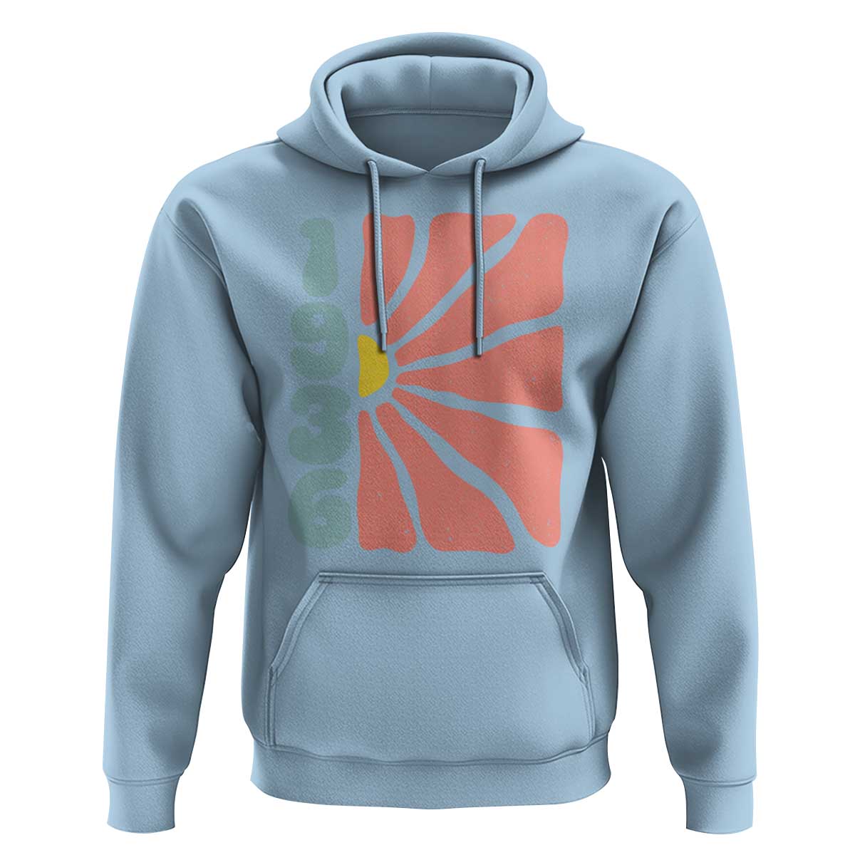 90th Birthday Hoodie Vintage 1936 Boho Flowers 90 Years Old Birthday