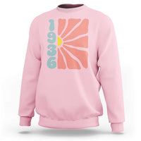 90th Birthday Sweatshirt Vintage 1936 Boho Flowers 90 Years Old Birthday