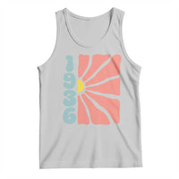 90th Birthday Tank Top Vintage 1936 Boho Flowers 90 Years Old Birthday