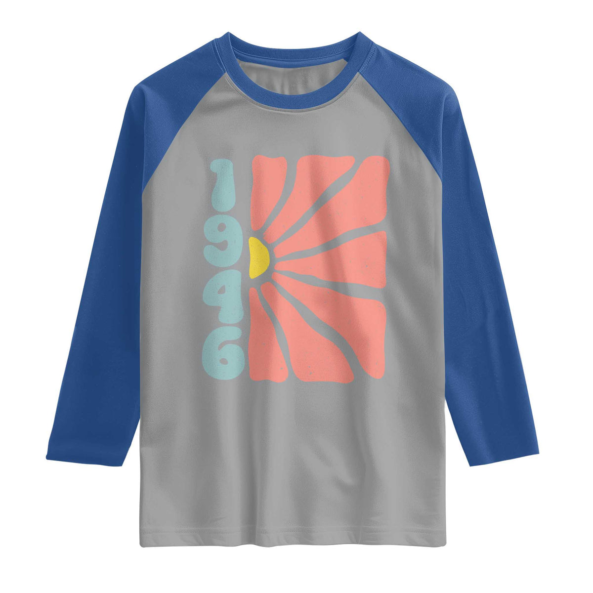 80th Birthday Raglan Shirt Vintage 1946 Boho Flowers 80 Years Old Birthday