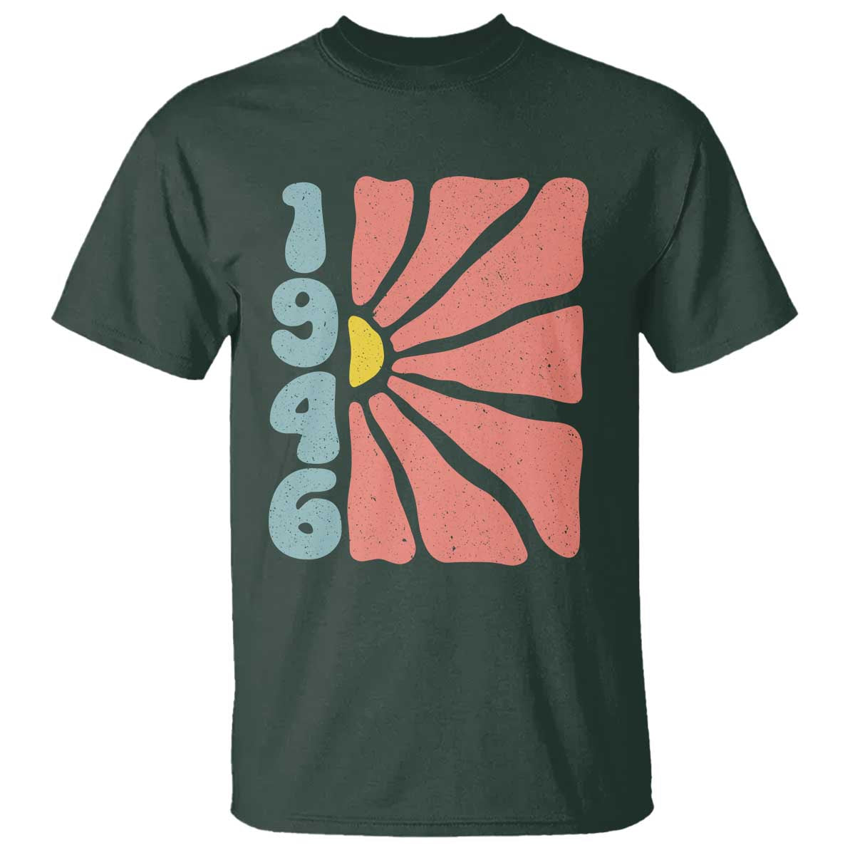 80th Birthday T Shirt Vintage 1946 Boho Flowers 80 Years Old Birthday