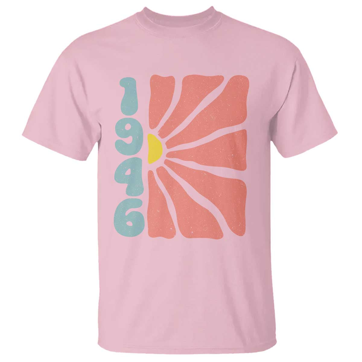 80th Birthday T Shirt Vintage 1946 Boho Flowers 80 Years Old Birthday