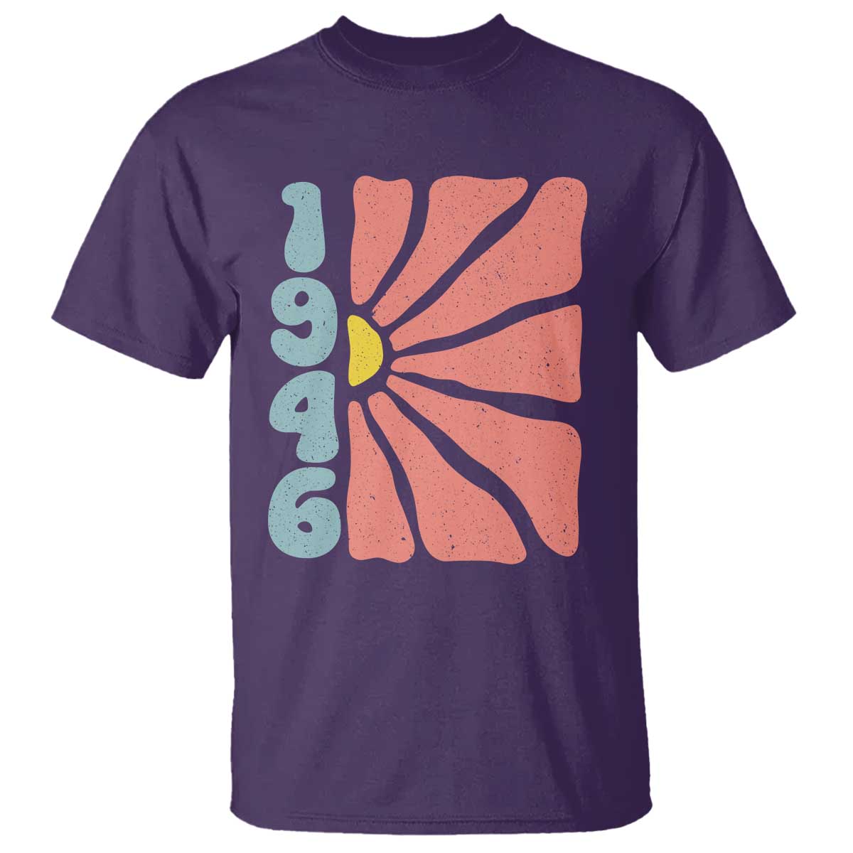 80th Birthday T Shirt Vintage 1946 Boho Flowers 80 Years Old Birthday