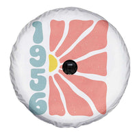 70th Birthday Spare Tire Cover Vintage 1956 Boho Flowers 70 Years Old Birthday